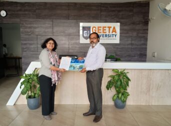 Knowledge Navigators collaborating with Geeta University for educational initiatives