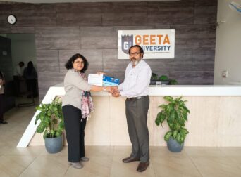 Knowledge Navigators collaborating with Geeta University for educational initiatives