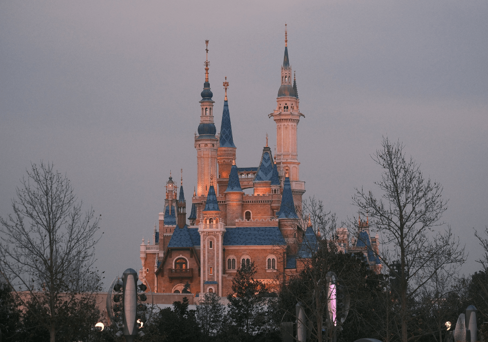 Disney World theme park showcasing attractions and entertainment