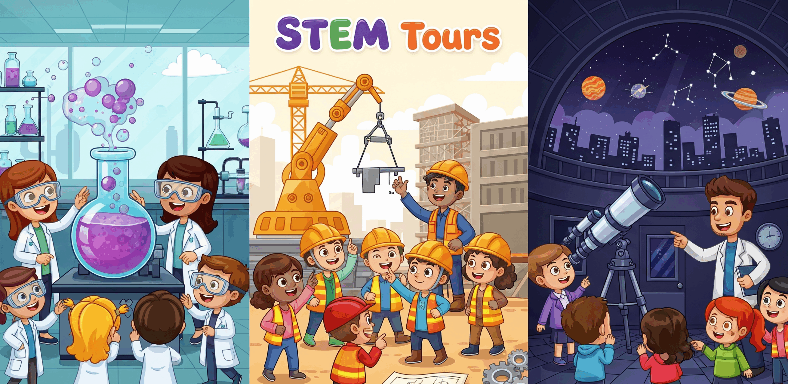 Top destinations for STEM-focused educational tours for students