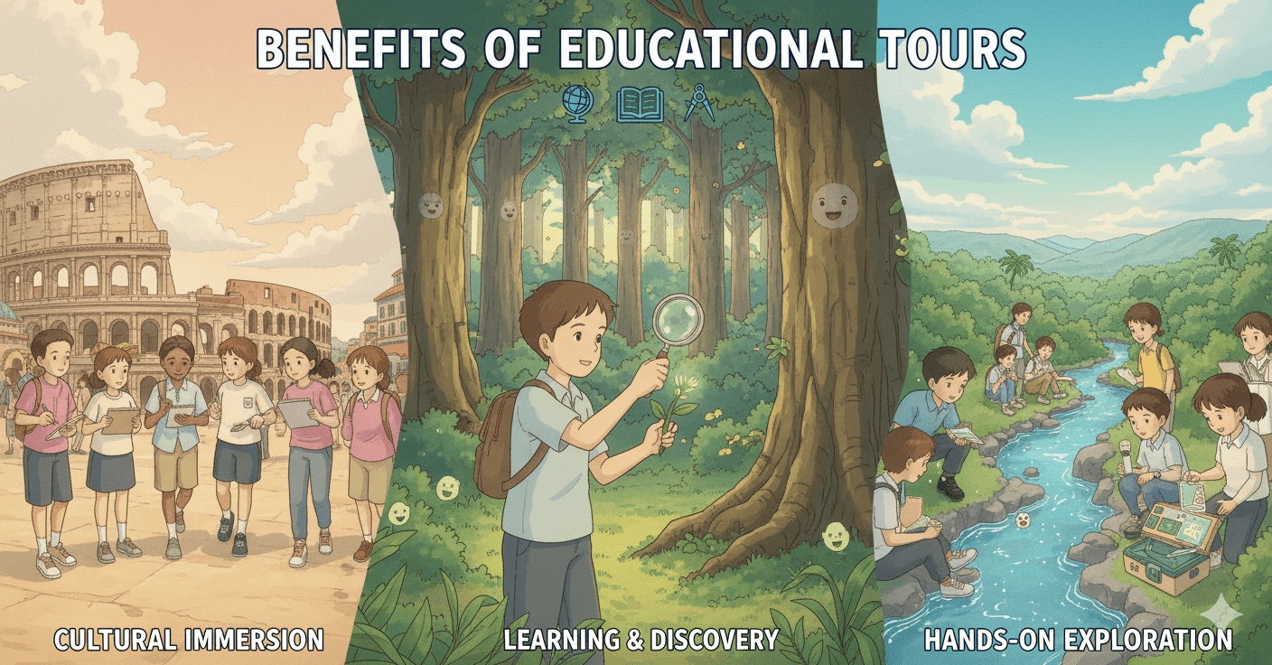 Benefits of educational tours for students