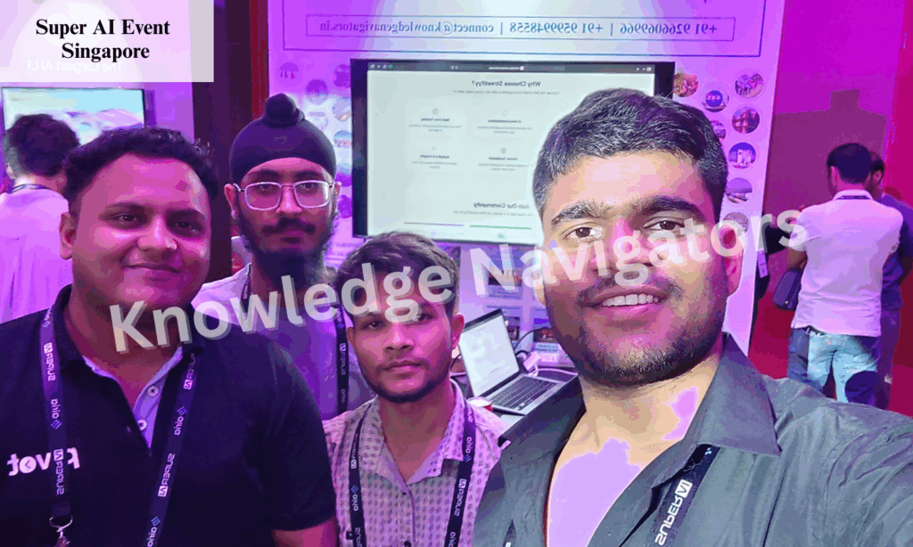 College students attending the Singapore Super AI Event to explore innovations in artificial intelligence and technology