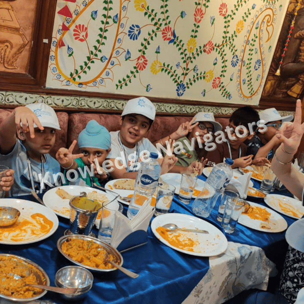 Students exploring Amber Fort during an educational tour highlighting history and architecture
