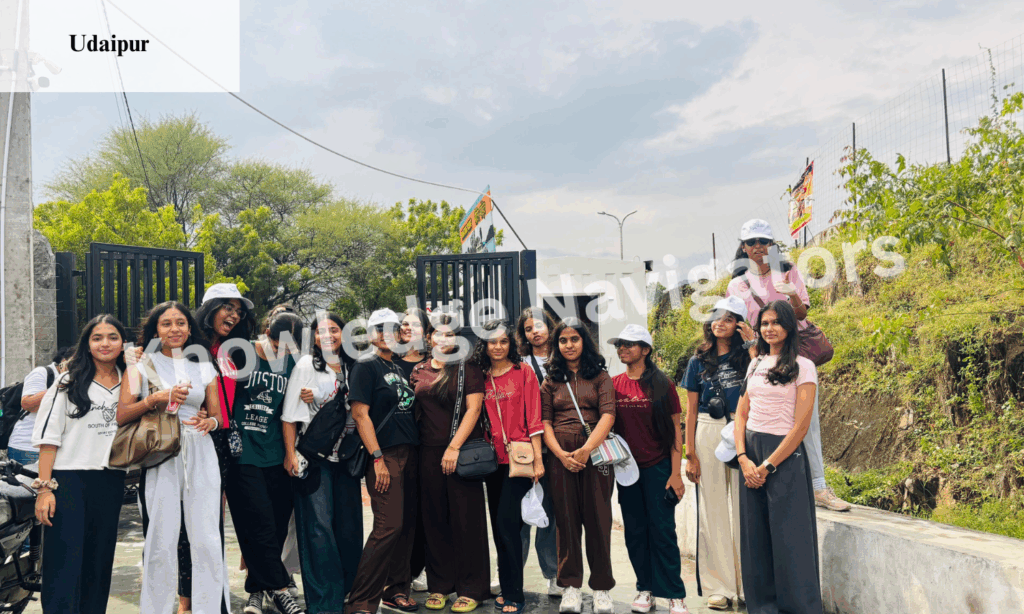 Students exploring Udaipur, Mount Abu, and Chittorgarh on an educational journey highlighting history and culture