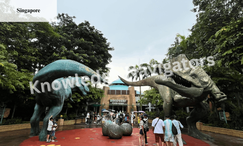 College students exploring Singapore on an educational and cultural trip