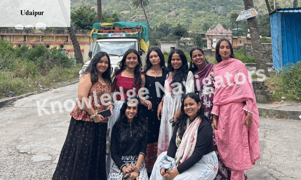 Students exploring Udaipur, Mount Abu, and Chittorgarh on an educational journey highlighting history and culture